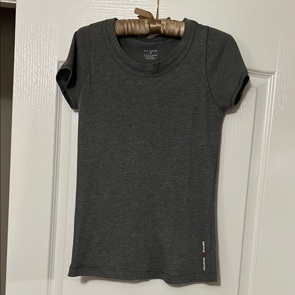 Reebok Dark Gray Short Sleeve Tee